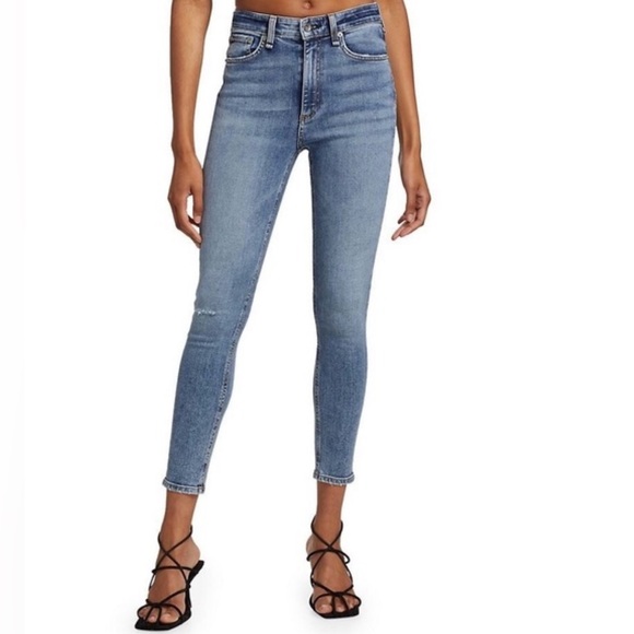 rag & bone Denim - Rag & Bone Nina High-Rise Ankle Skinny in Norwalk - Size 25